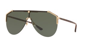 Gucci Man Gg0584s - Frame color: Gold, Lens color: Green, Size 99-01/140 Gucci Man Gg0584s - Frame color: Gold, Lens color: Green, Size 99-01/140
