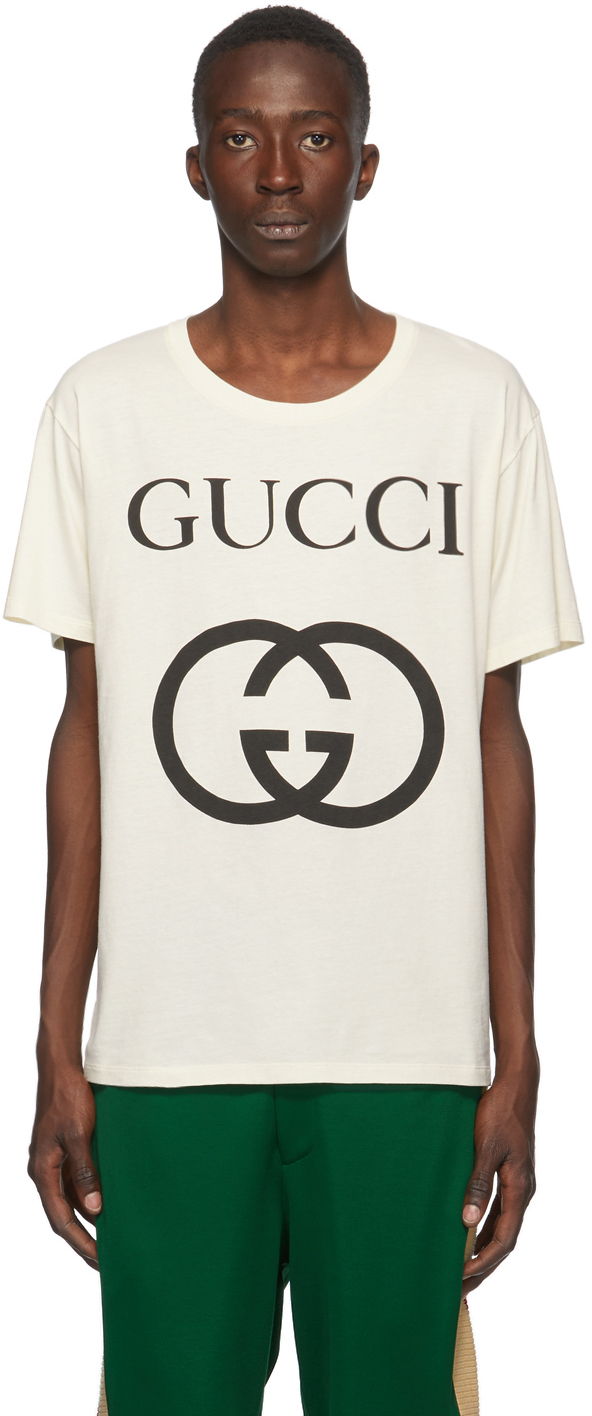 Gucci Off-White Interlocking G T-Shirt | The Fashionisto