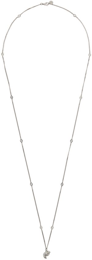 Gucci Silver Animals Chick Necklace Gucci Silver Animals Chick Necklace