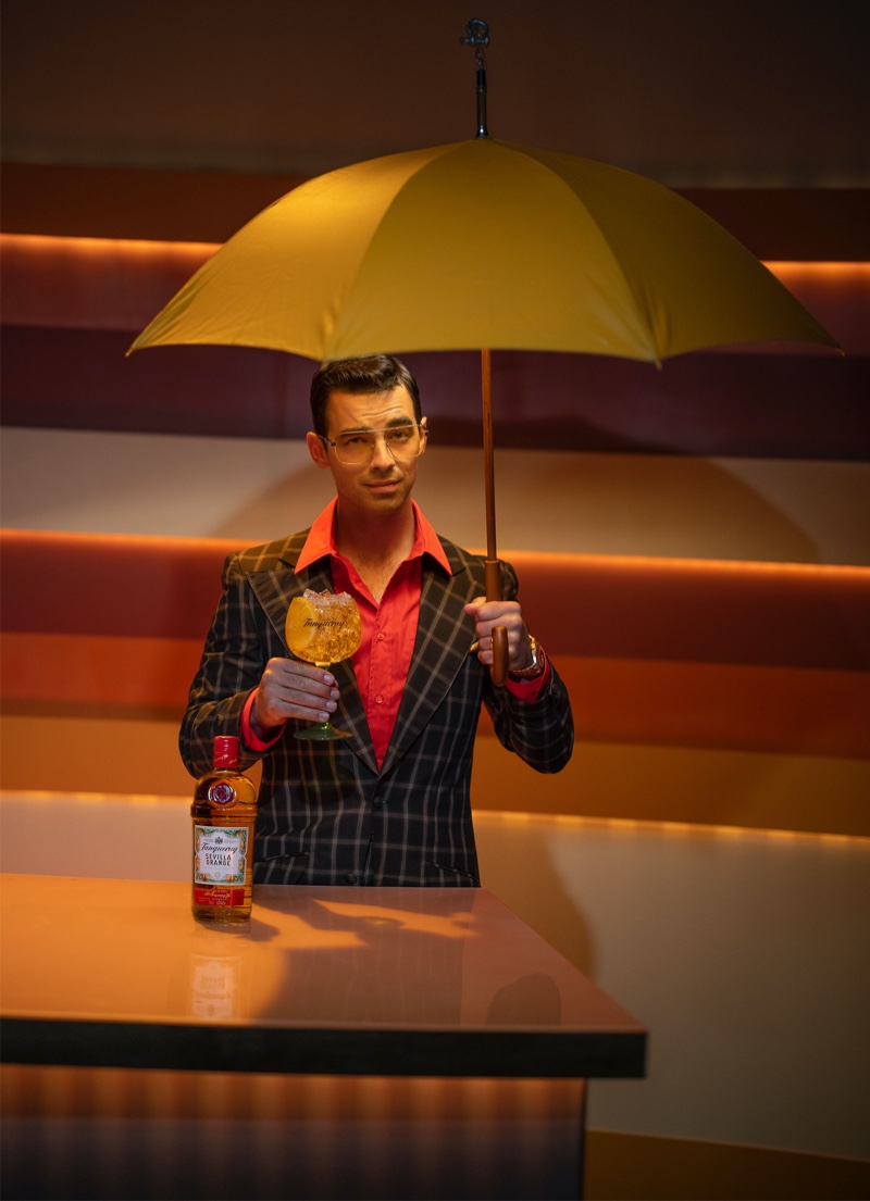 Singer Joe Jonas steps in as a weatherman for Tanqueray Sevilla Orange.