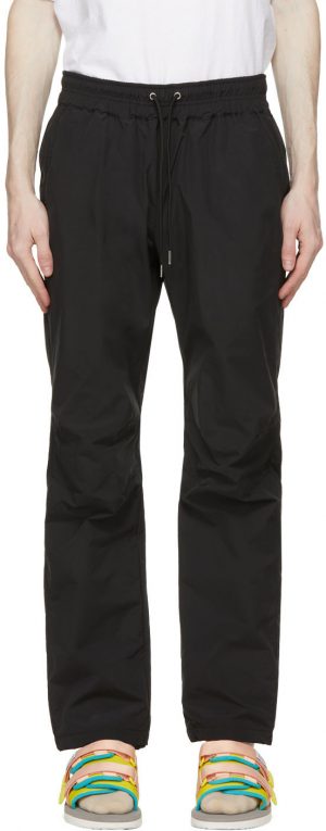 John Elliott Black Taffeta Trousers John Elliott Black Taffeta Trousers