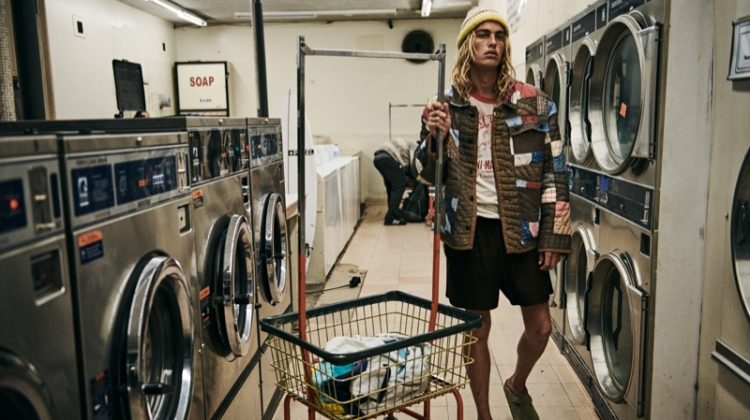 Lucas Ucedo Channels His Inner Surfer for GQ Style Russia