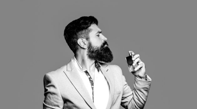 Best Niche Perfumes for Men: A Shortlist That Will Take Your Breath Away Male Model Black White Fragrance Beard Smelling
