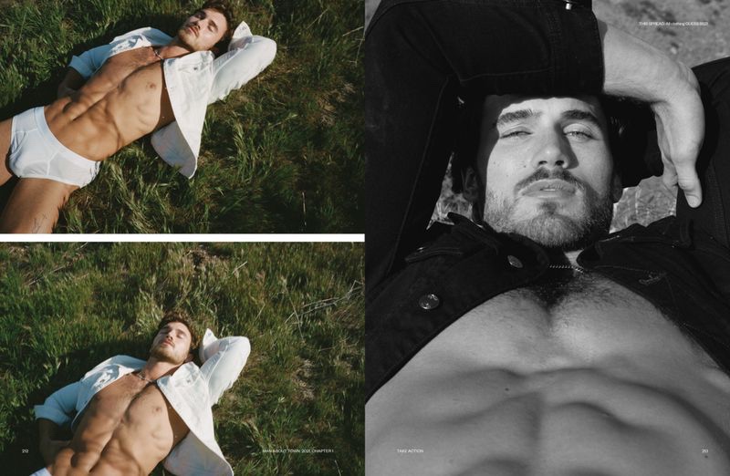 Michael Yerger Rocks GUESS for Man About Town