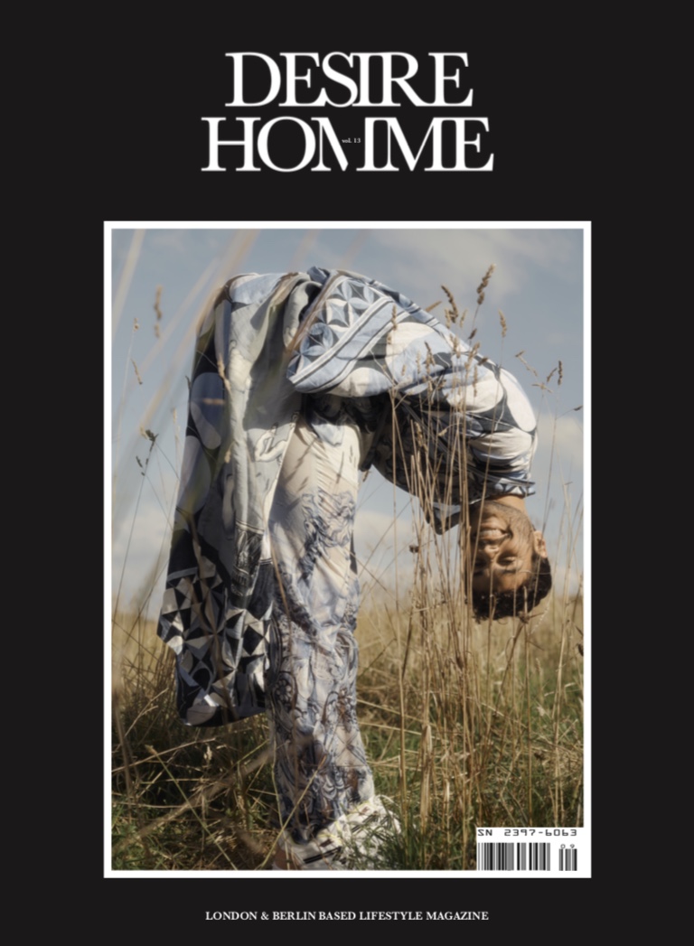 Nathan McGuire Ventures Outdoors for Desire Homme Cover Story
