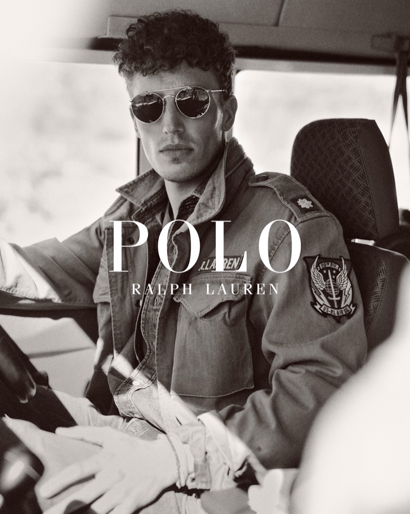 Victor Sion stars in POLO Ralph Lauren's Wild Coast collection campaign.