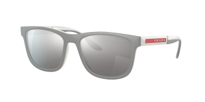 Prada Linea Rossa Man PS 04XS - Frame color: Grey Rubber, Lens color: Silver, Size 54-18/145 Prada Linea Rossa Man PS 04XS - Frame color: Grey Rubber, Lens color: Silver, Size 54-18/145