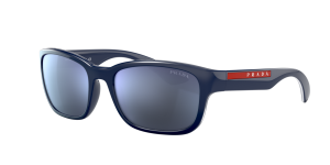 Prada Linea Rossa Man PS 05VS - Frame color: Blue, Lens color: Blue, Size 57-19/145 Prada Linea Rossa Man PS 05VS - Frame color: Blue, Lens color: Blue, Size 57-19/145