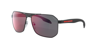 Prada Linea Rossa Man PS 51VS - Frame color: Black, Lens color: Red, Size 62-14/140 Prada Linea Rossa Man PS 51VS - Frame color: Black, Lens color: Red, Size 62-14/140