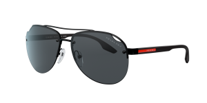 Prada Linea Rossa Man PS 52VS - Frame color: Black, Lens color: Grey-Black, Size 61-14/145 Prada Linea Rossa Man PS 52VS - Frame color: Black, Lens color: Grey-Black, Size 61-14/145