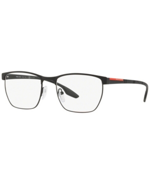 Prada Linea Rossa Ps 50LV Men's Irregular Eyeglasses Prada Linea Rossa Ps 50LV Men's Irregular Eyeglasses