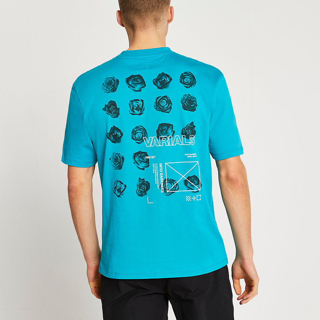 river island mens tee shirts