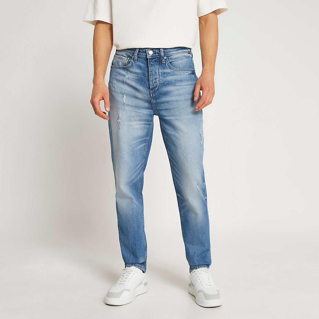 River island mens straight jeans Clearance