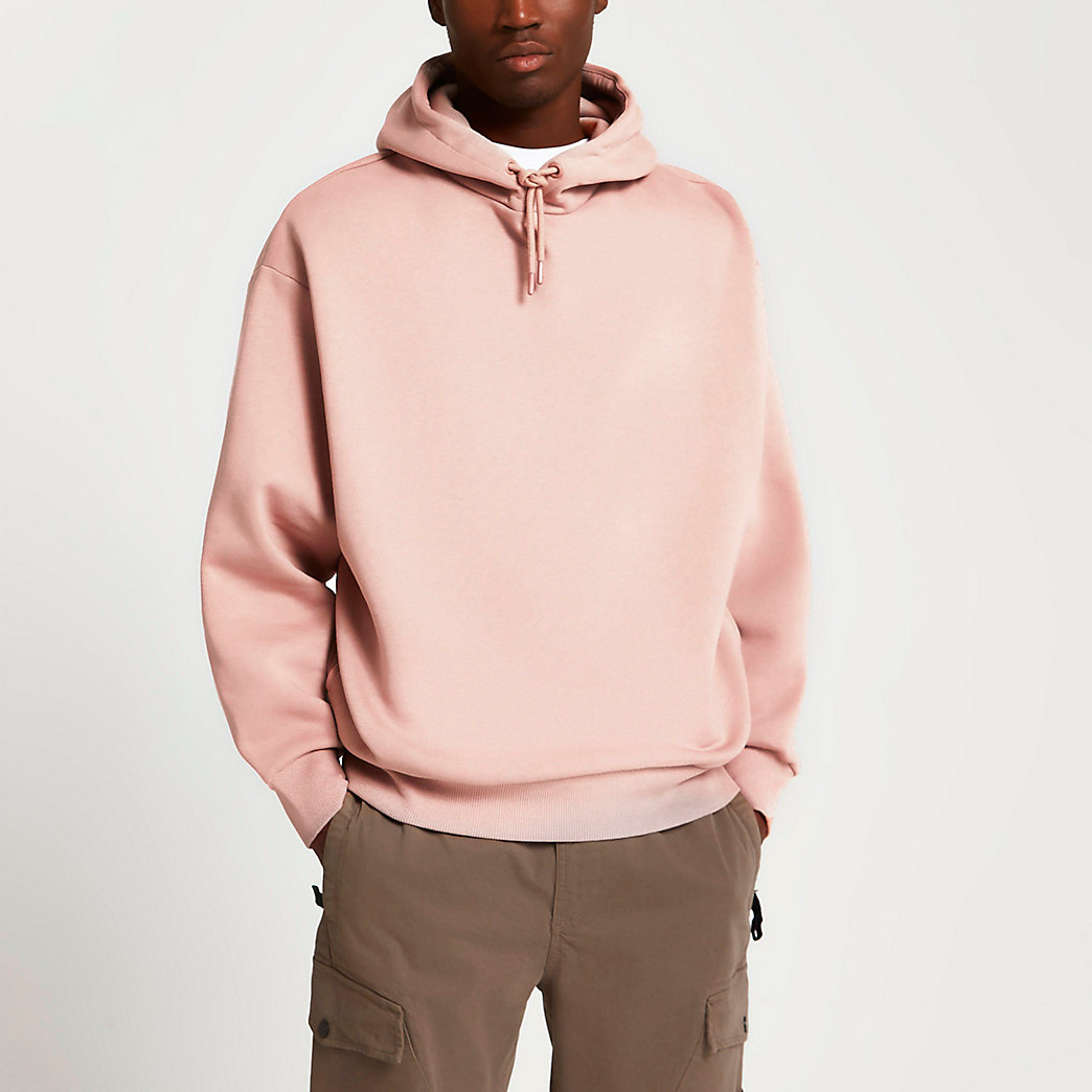 mens pink hoodie uk