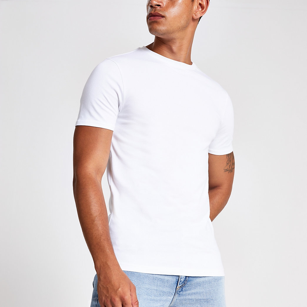 muscle fit sweatshirt