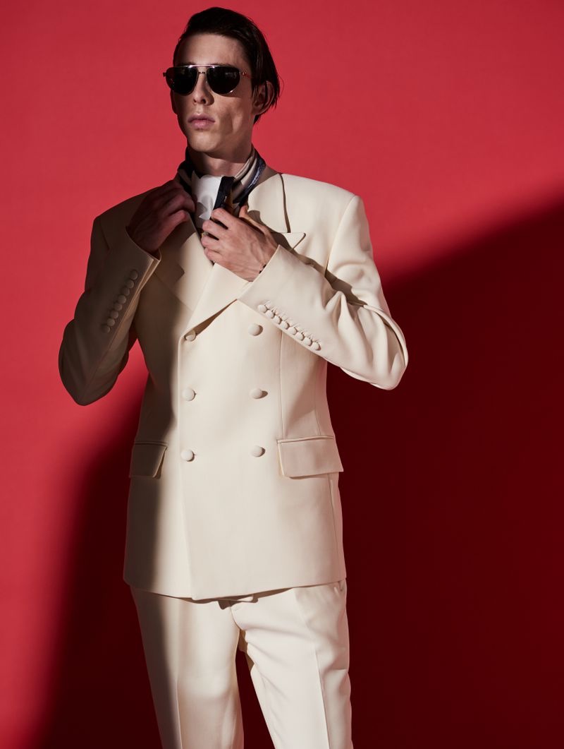 Rodrigue Durard Sports Eclectic Looks for L'Officiel Hommes Maroc