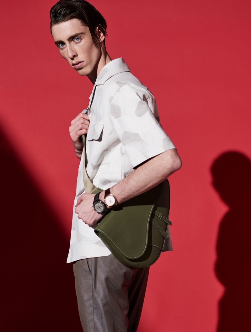Rodrigue Durard Sports Eclectic Looks for L'Officiel Hommes Maroc