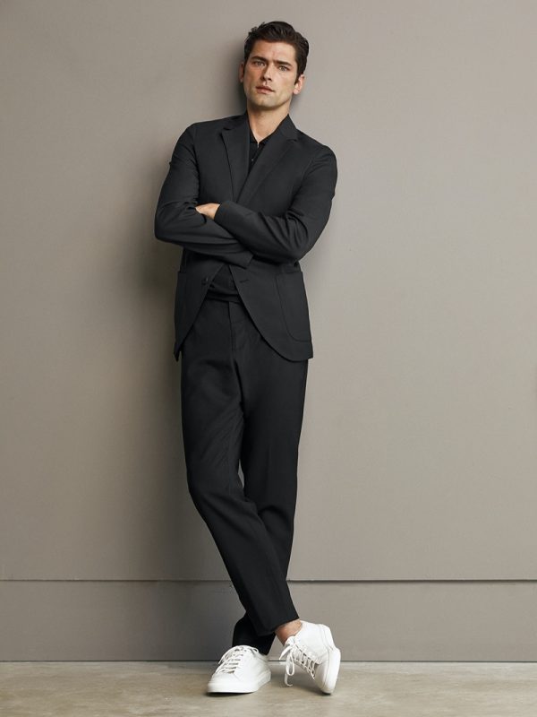 Sean O'Pry 2021 Massimo Dutti Men's Suits