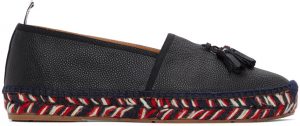 Thom Browne Black Tassel Espadrilles Thom Browne Black Tassel Espadrilles