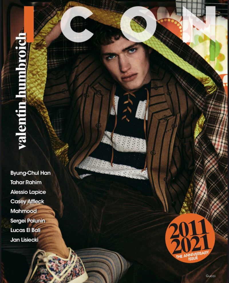 Valentin Humbroich is Charismatic for ICON Italy Cover Shoot