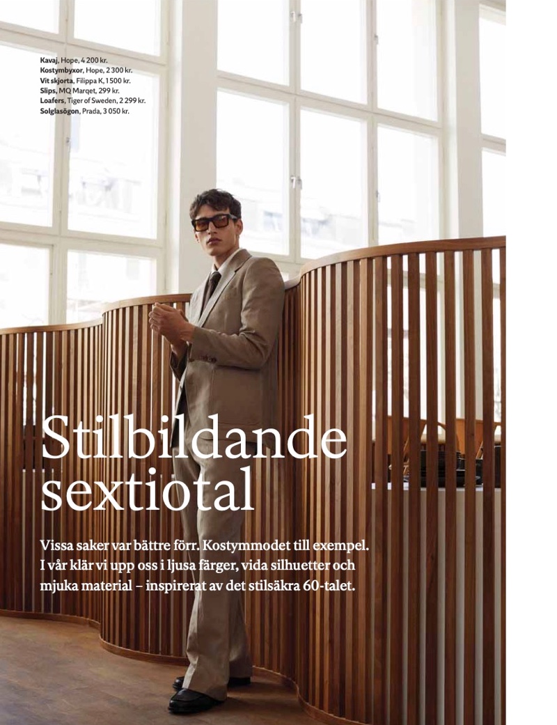 » Ante Padovan Channels '60s in Sharp Looks for King Magazine Ante Padovan 2021 King Fashion Editorial 001