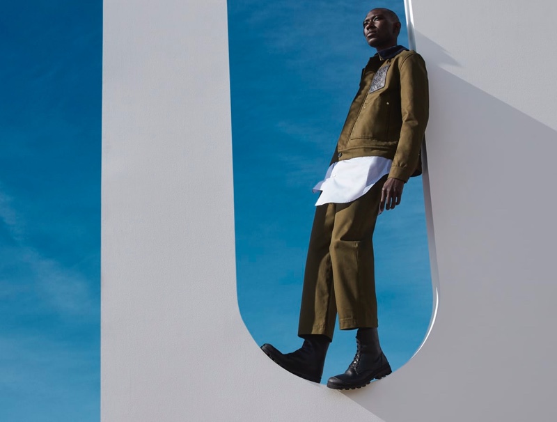 Matching has never looked so sharp with this coordinated ensemble from Loewe modeled by Armando Cabral. » Armando Cabral Dons the Designer Collections for Neiman Marcus Matching has never looked so sharp with this coordinated ensemble from Loewe modeled by Armando Cabral.