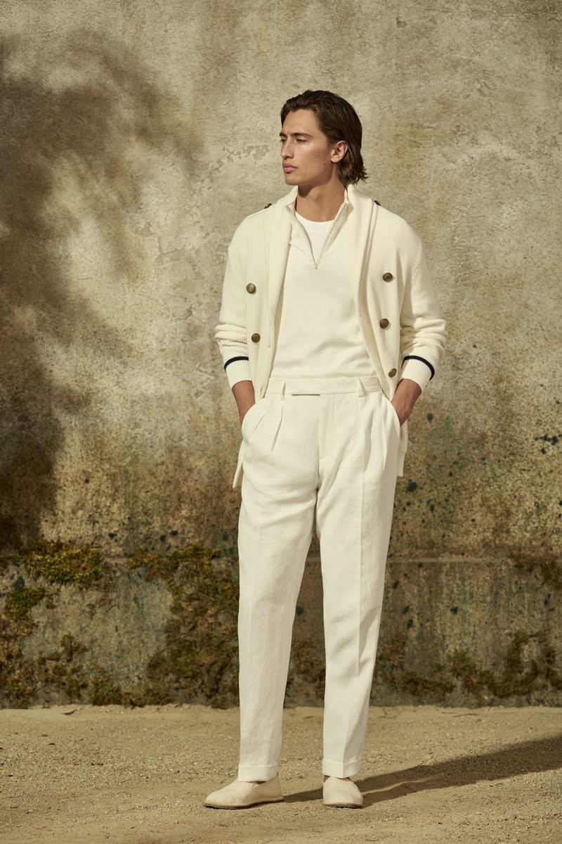 Brunello Cucinelli Spring Summer 2022 Mens Collection Lookbook 002