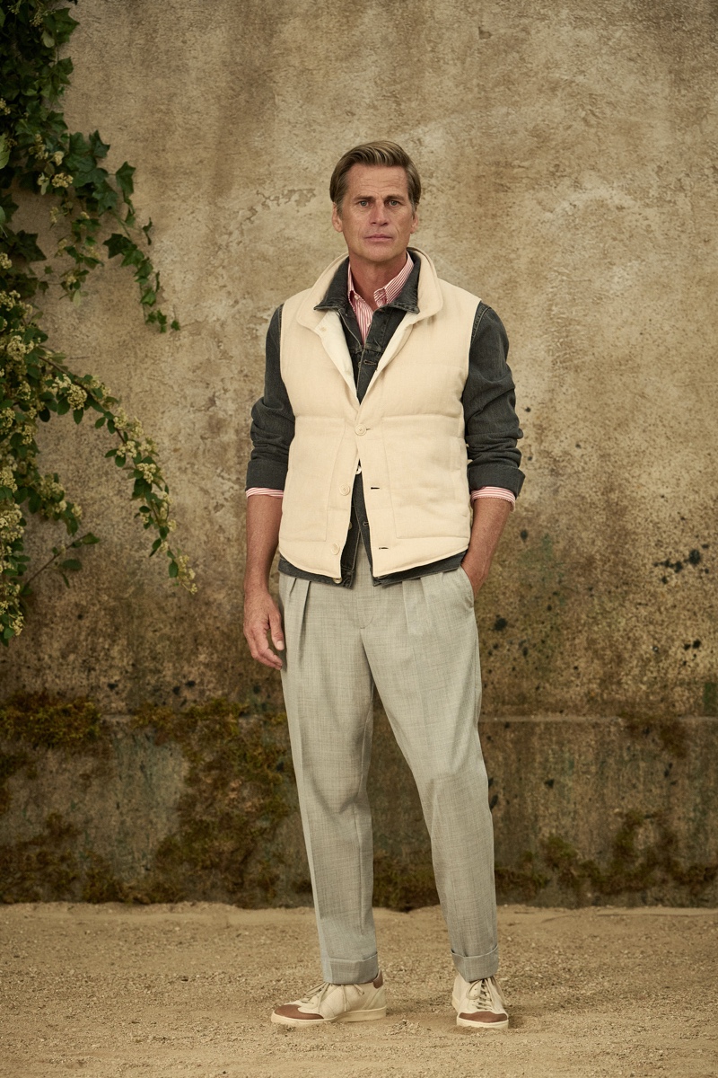 Brunello Cucinelli Spring Summer 2022 Mens Collection Lookbook 014