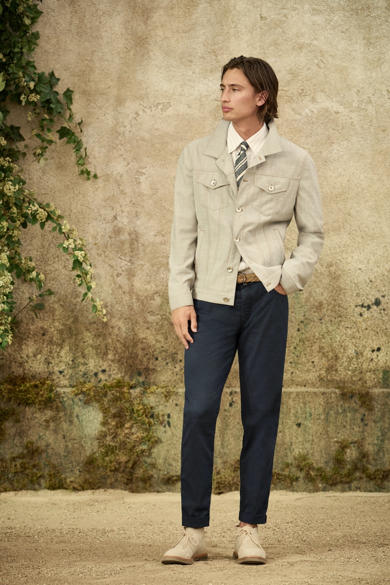 Brunello Cucinelli Spring Summer 2022 Mens Collection Lookbook 024