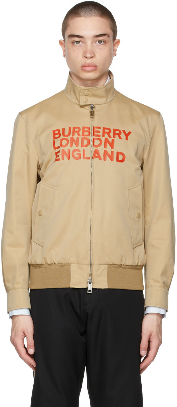 burberry harrington jacket beige