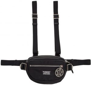 Burberry Black Cannon Belt Pouch Burberry Black Cannon Belt Pouch