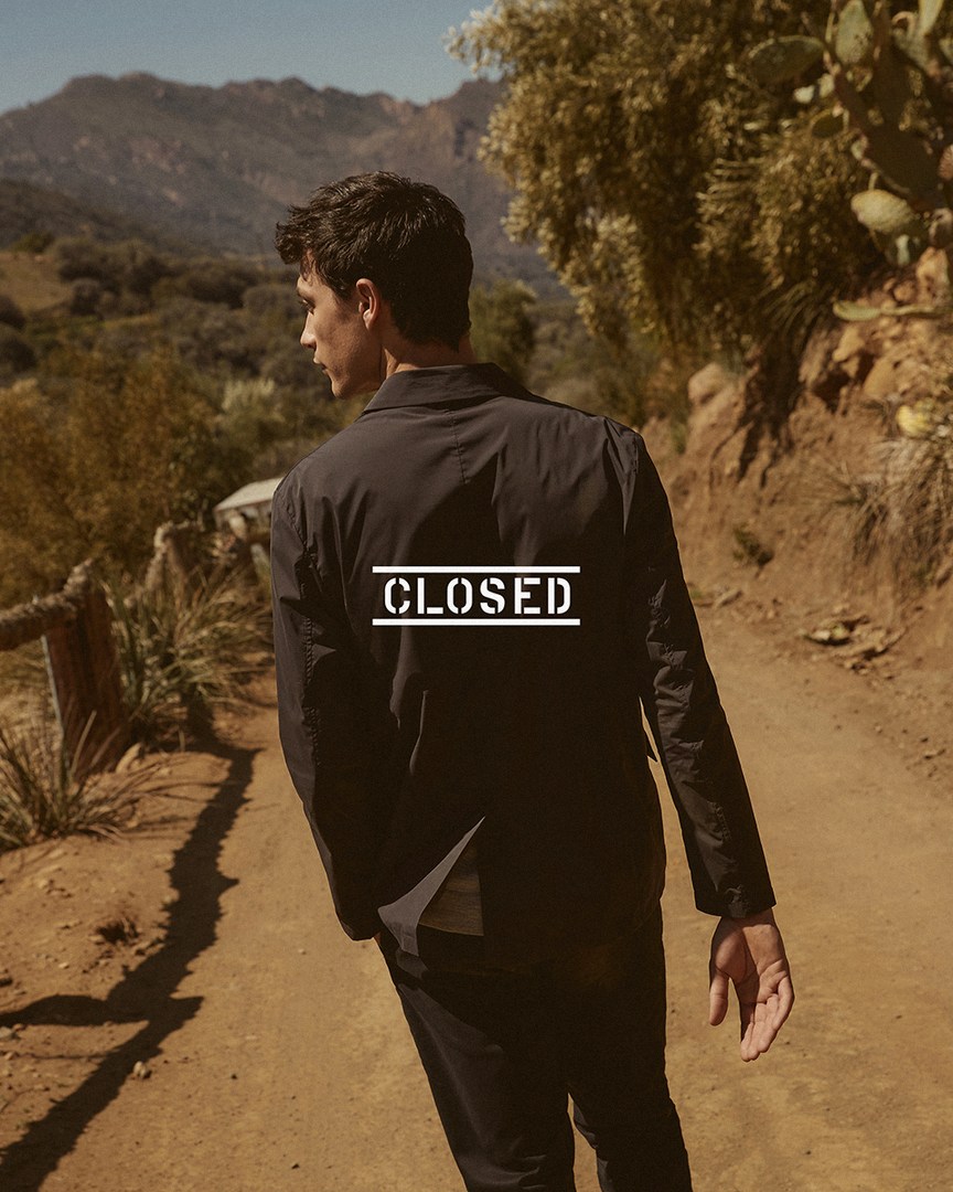 Taking in the sights of nature, Jacob Bixenman fronts Closed's new summer 2021 campaign. » Jacob Bixenman Tackles Fresh Style from Closed Taking in the sights of nature, Jacob Bixenman fronts Closed's new summer 2021 campaign.