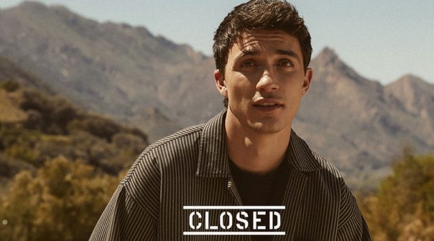 Jacob Bixenman Tackles Fresh Style from Closed Jacob Bixenman wears a matching striped overshirt and pants for Closed's summer 2021 campaign.