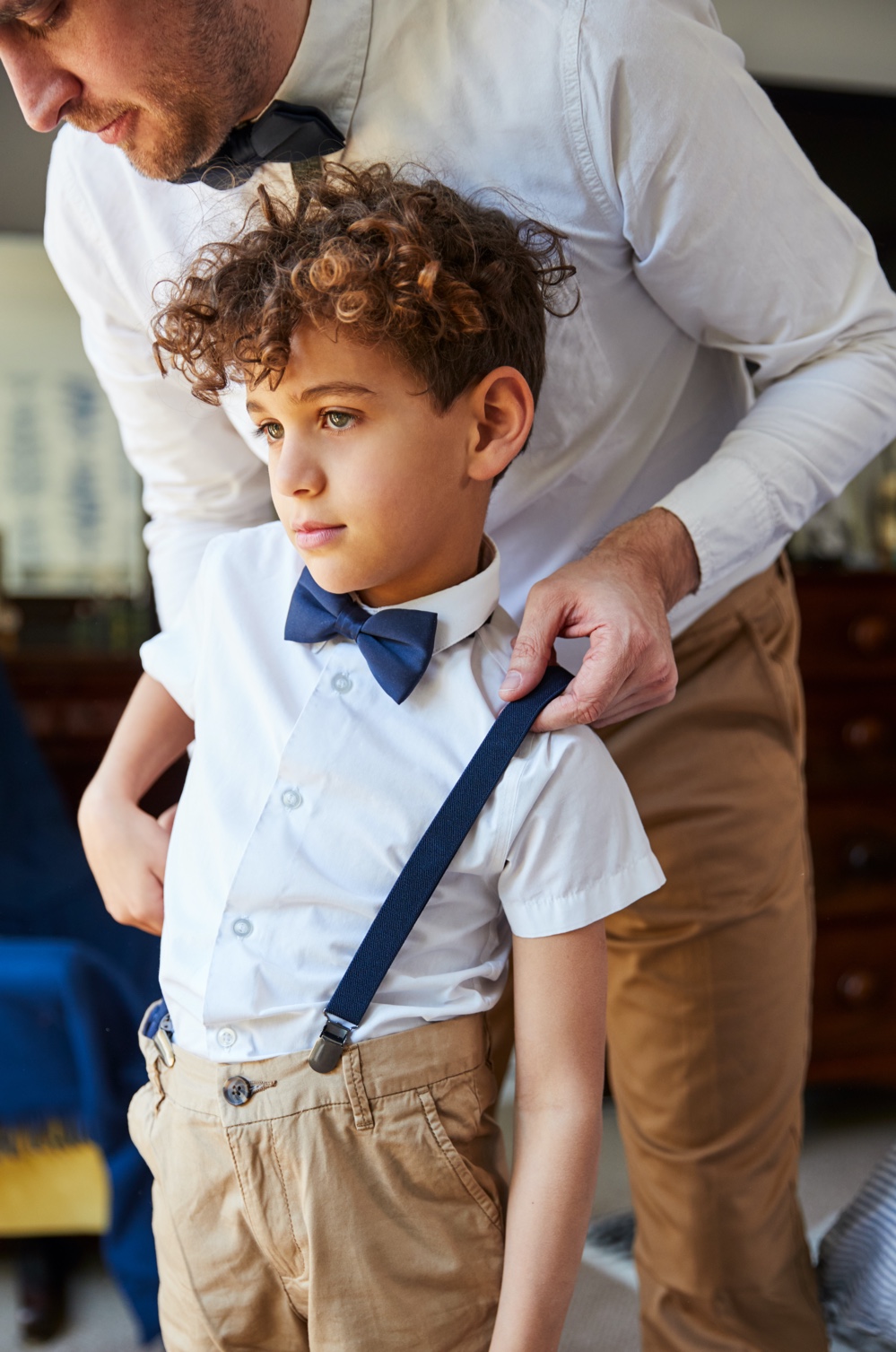 father son matching dress