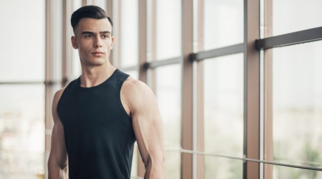 Are Men More Careless of Their Fitness as Compared to Women? Fit Male Model Tank Top