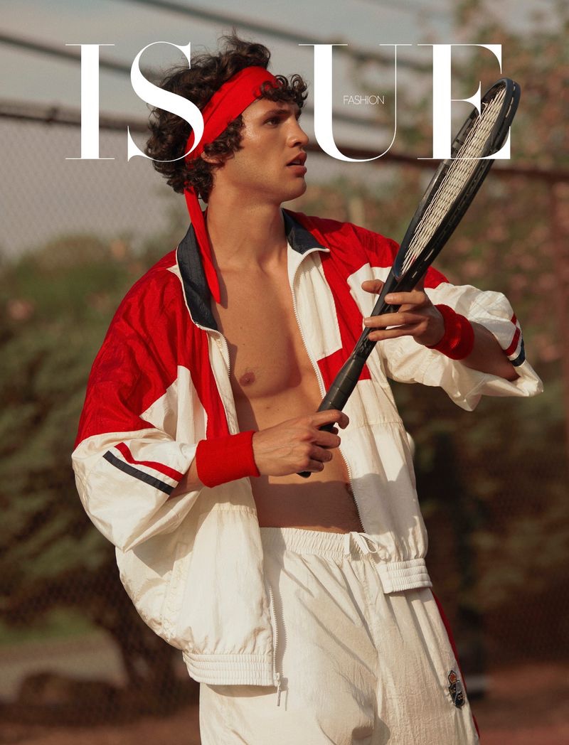 » Francisco Henriques Sports Tennis Style for Issue Magazine Francisco Henriques 2021 Issue Fashion Editorial 001
