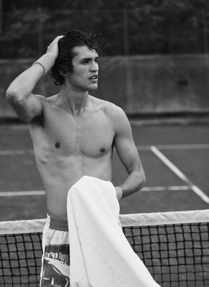 Francisco Henriques Sports Tennis Style for Issue Magazine