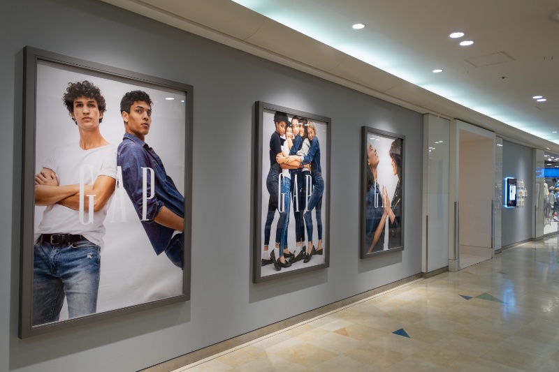 Gap Denim Campaign Images Outside Store 2020