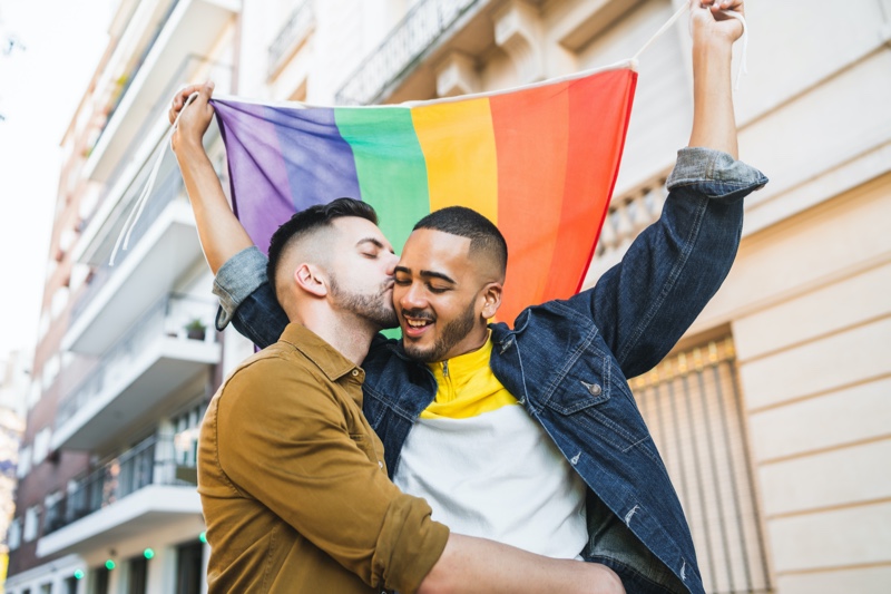 Gay Couple LGBT Pride