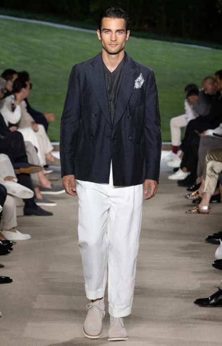 Giorgio Armani Spring Summer 2022 Mens Collection Runway Show 001