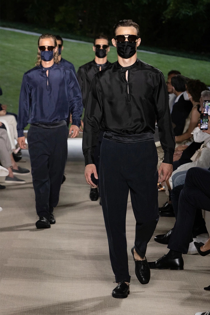 Giorgio Armani Spring Summer 2022 Mens Collection Runway Show 060