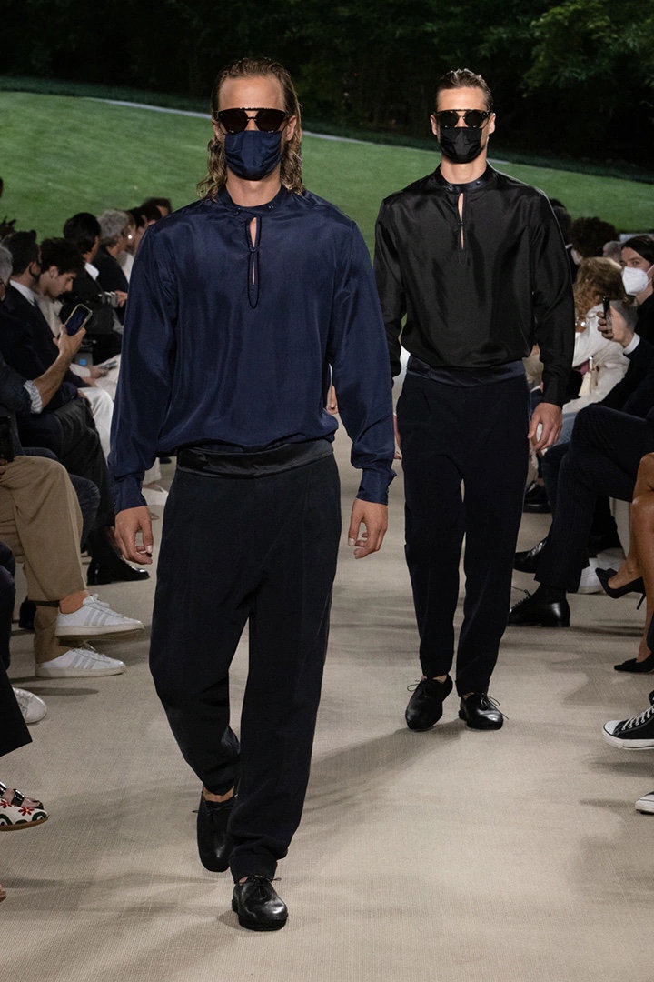 Giorgio Armani Spring Summer 2022 Mens Collection Runway Show 061