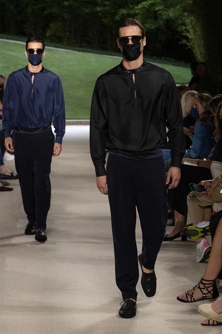 Giorgio Armani Spring 2022 Menswear Collection