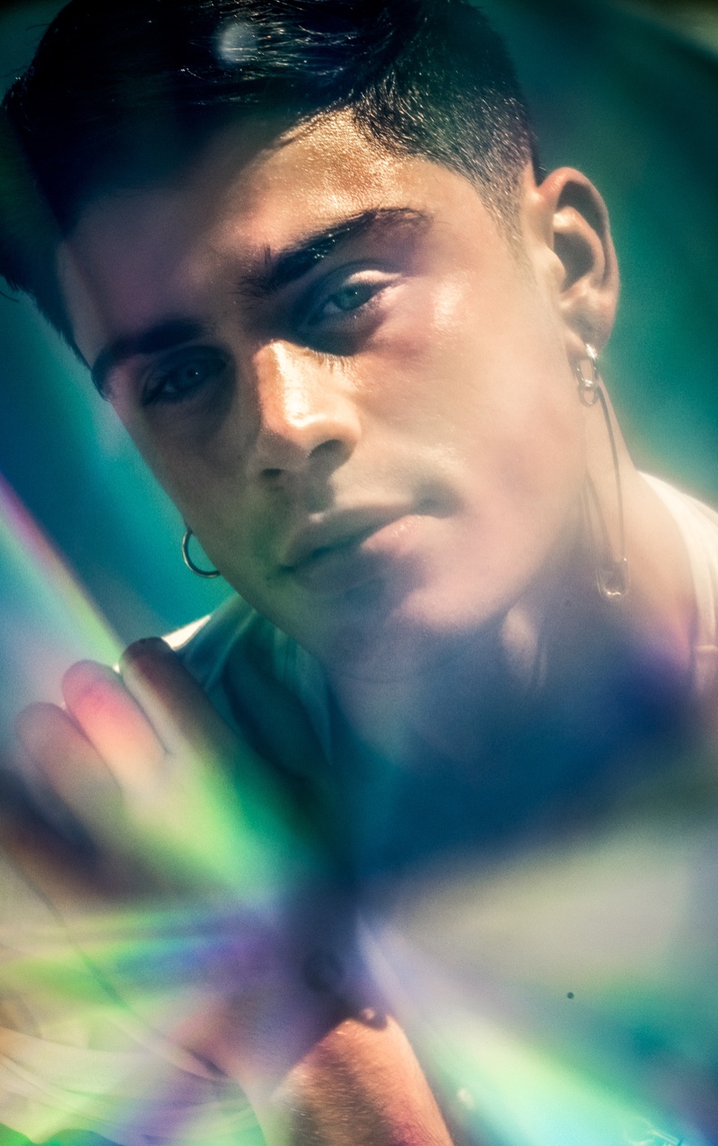Hunter Beireis wears earring Martine Ali. » Isaac, Tyson, Govi & Hunter Star in a Hot Boy Summer Hunter Beireis wears earring Martine Ali.