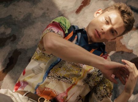 João Knorr Stars in a ‘Retro Summer’ for Numéro Russia