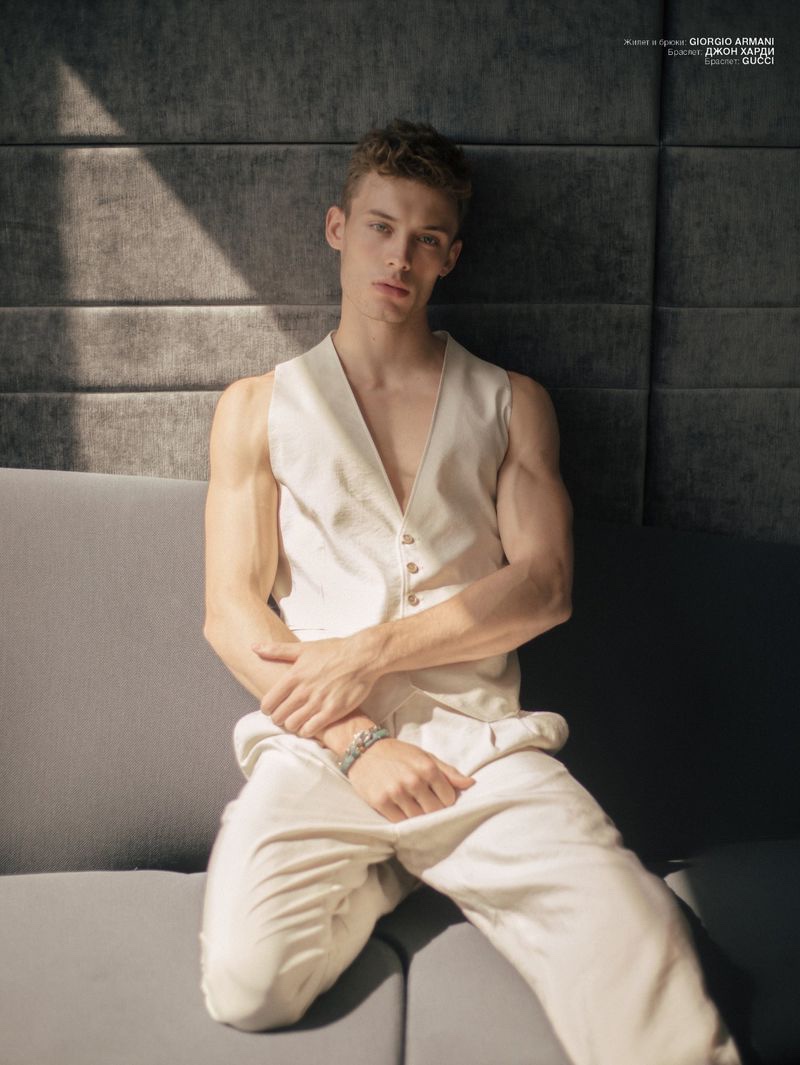 João Knorr Stars in a 'Retro Summer' for Numéro Russia