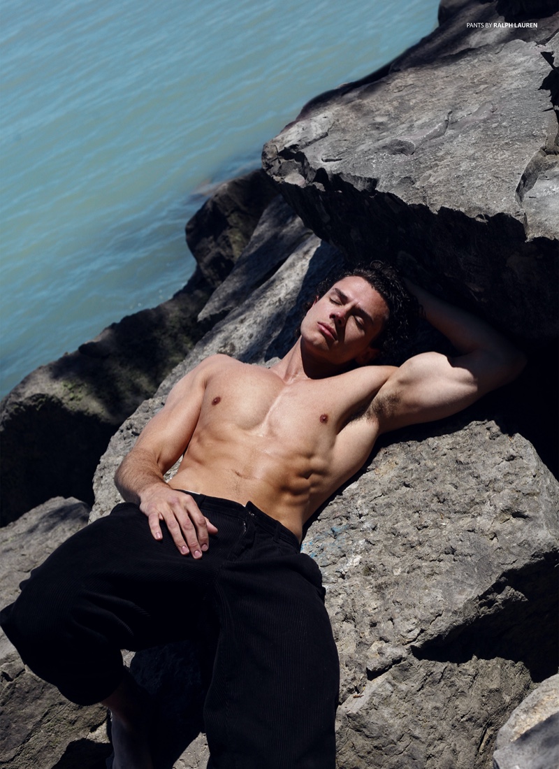 Luke wears pants Ralph Lauren. » Luke Murch is 'Rock Steady' Luke wears pants Ralph Lauren.