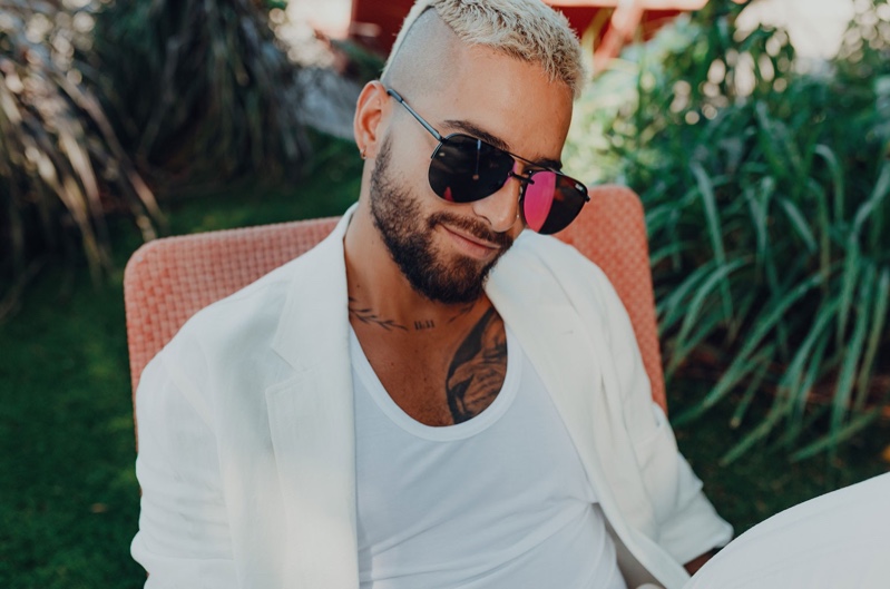 Maluma's New Sunglasses Collaboration Is a Saucy Summer Treat