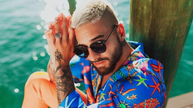 Maluma's New Sunglasses Collaboration Is a Saucy Summer Treat