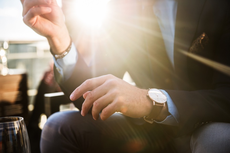 Man Watch Businessman Cropped